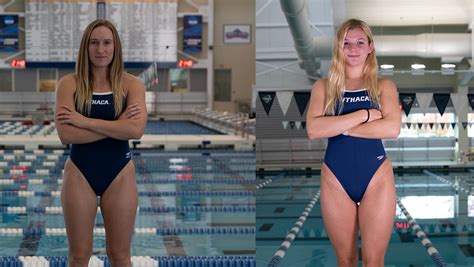 Womens Swimming And Diving Team Aims For Three Peat The Ithacan