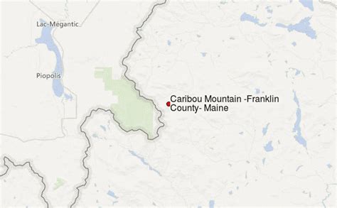 Caribou Mountain Franklin County Maine Mountain Information