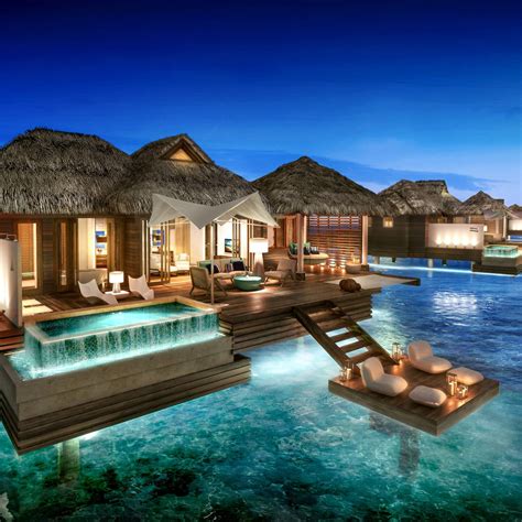 Small Beautiful Bungalow House Design Ideas Luxury Overwater Bungalows