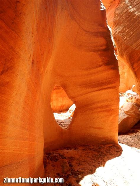 The Red Caves Are A Pair Of Slot Canyons Right Outside Of Zion National