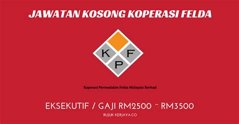 The feedback obtained would be beneficial in helping us to identify the factors that influence job. Koperasi Permodalan Felda Malaysia Berhad (1) • Kerja ...