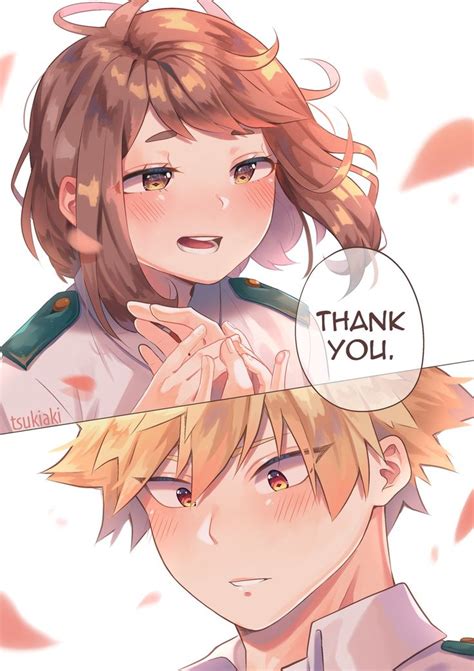 Twitter Uraraka And Bakugou Anime Romance Hero