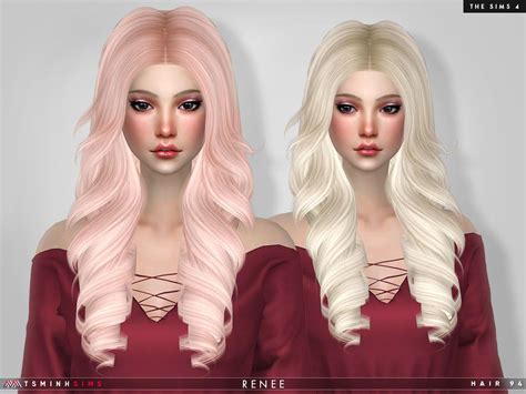 Renee Hair 94 New Meshes 30 Solids Hq