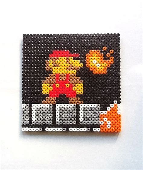 Super Mario Bros Mario Scene Perler Bead Sprite By Nintendo Universe