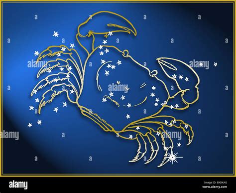 Cancer Astrological Sign Stock Photo Alamy
