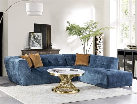 Acanva Luxury Mid Century Modern Velvet Living Room Sofa