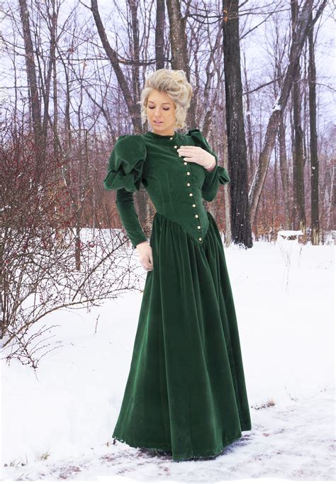 charlotte victorian velvet dress recollections