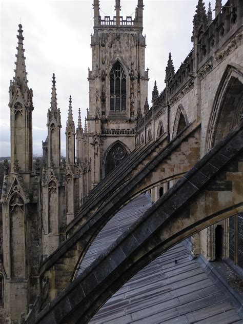 Flying Buttress From The Minster Of York Rarchitecturalrevival