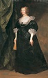 ca. 1635 Christian Cavendish, Countess of Devonshire by Sir Anthonis ...