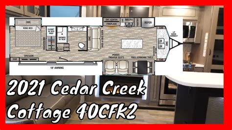 Check Out The 2021 Cedar Creek Cottage 40cfk2 Youtube