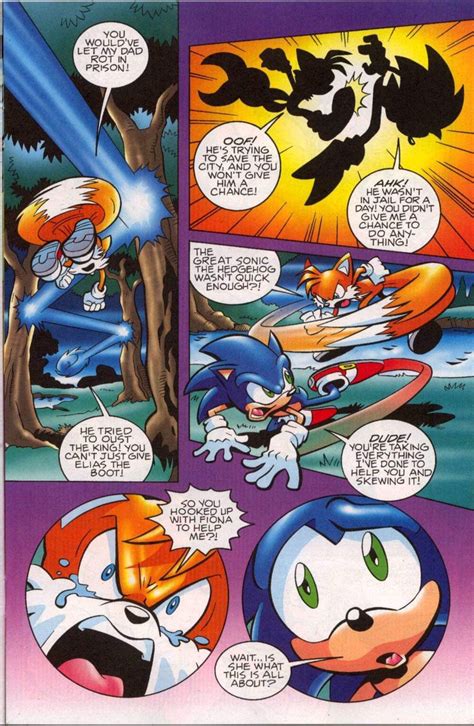 Michal On Twitter Sonic Fans Archie Comics Sonic Canonically Cucked