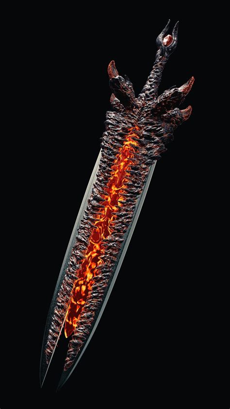 Devil May Cry Dante Sword Free D Model Cgtrader