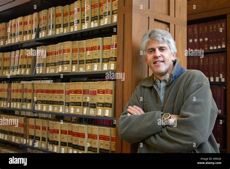Massachusetts Boston Male Alumnus In Harvard Law School Library