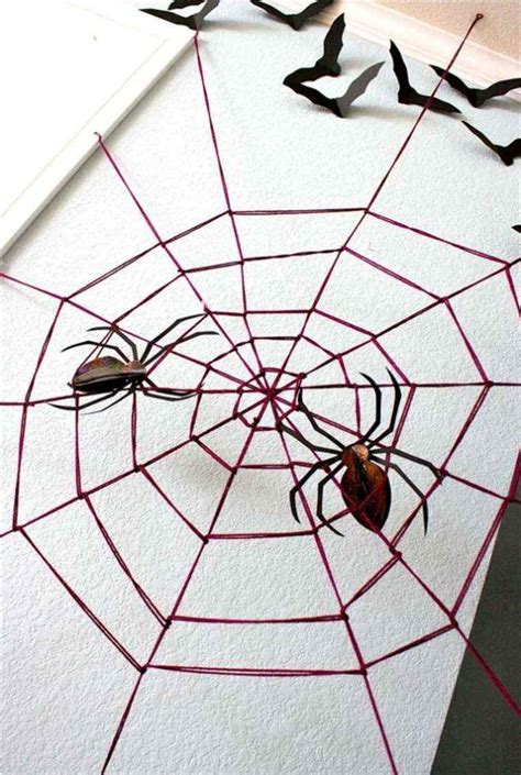 Toile D'araignée Halloween A Faire Soi Meme - Idée DIY déco Halloween - tutos et conseils de bricolage à faire soi-même