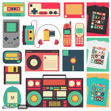 Score Retro Technology By Rtcifra On Threadless