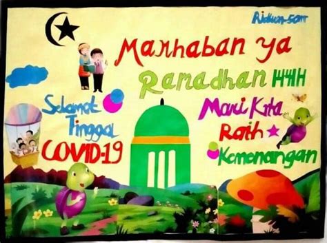 Detail produk poster a3 ramadhan gaul. Contoh Poster Covid Untuk Anak Sd