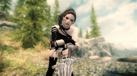 Melissa Dark Elf Follower Se フォロワー Skyrim Special Edition Mod Free
