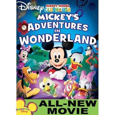 Disney Mickey Mouse Clubhouse Mickeys Adventures In Wonderland Dvd