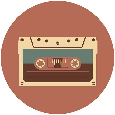 Cassette De Icono De Instrumento De Música Vintage 1206663 Png