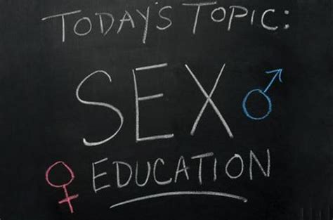 let s talk about sex education