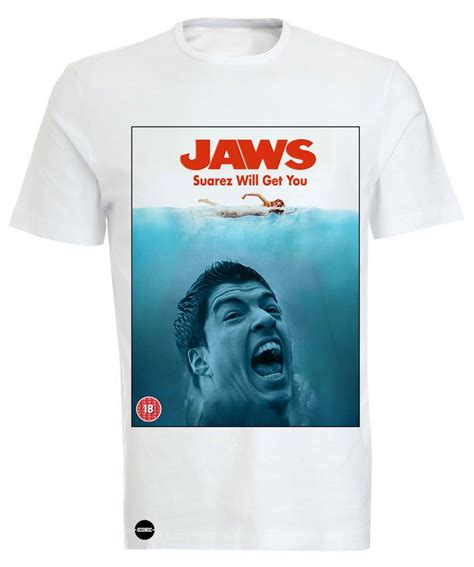 Luis Suarez Jaws T Shirt T Shirt Mens Tshirts Mens Tops