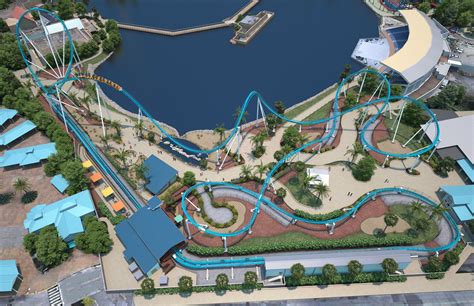 Seaworld Orlando Announces First Of Its Kind Roller Coaster “pipeline