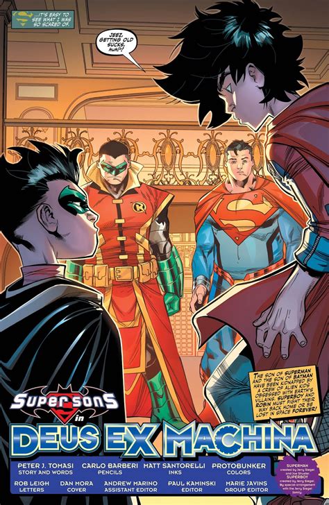 Weird Science Dc Comics Preview Adventures Of The Super Sons 5
