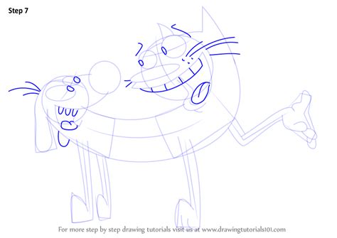 Learn How To Draw Catdog Catdog Step By Step Drawing Tutorials
