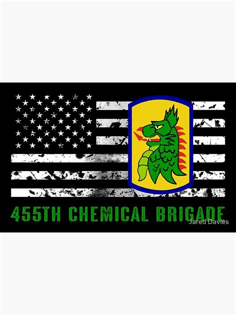 455th Chemical Brigade Photographic Print By Militarycanda Redbubble