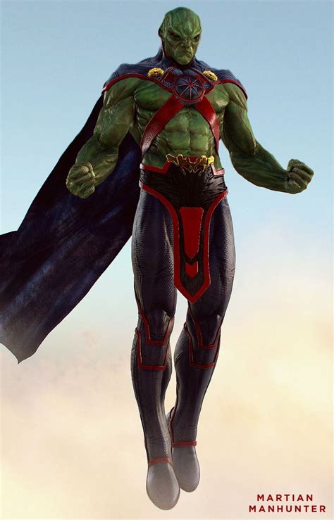 Dc Extended Universe Martian Manhunter Wallpapers Wallpaper Cave