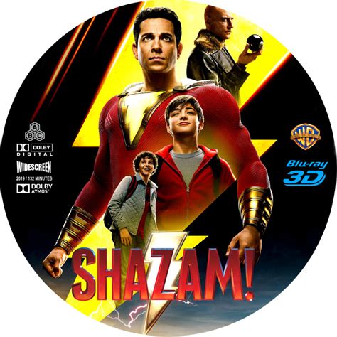 Shazam Blu Ray Cover