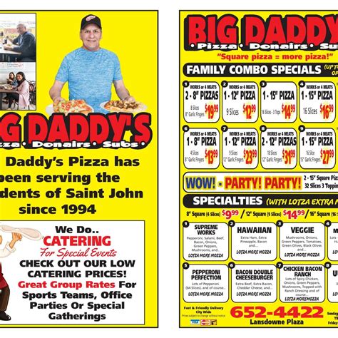 Big Daddys Pizza Saint John Nb