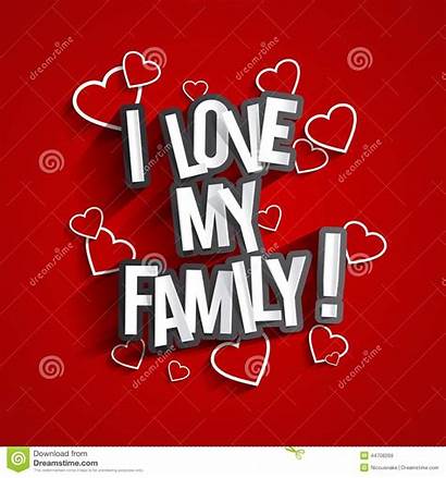 Liebe Familie Mijn Amore Mio Famiglia Ich