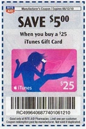 We did not find results for: $25 iTunes Gift Card for $15 at Rite Aid! | Kroger Krazy