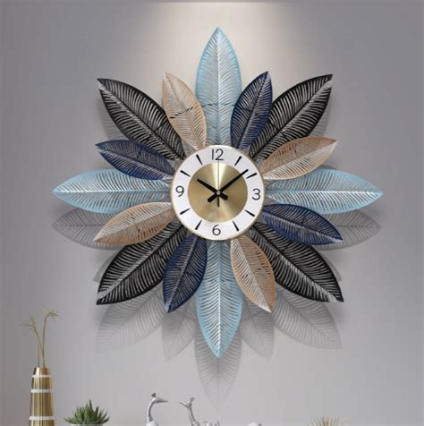 Multi Leaf Wall Clock Madhuram Handicrafts Home Decor Clock