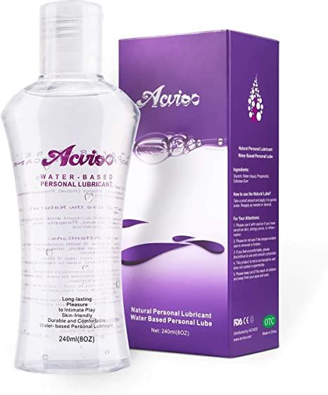 Acvioo Lube Aqua Water Based Intimate Sex Lubricant Personal Long