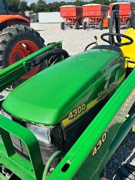 John Deere 4300 Tractor And Loader Langham Auctioneers