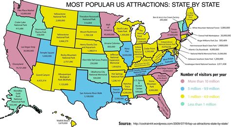 Top Attractions In Each Of The 50 States Spydersden