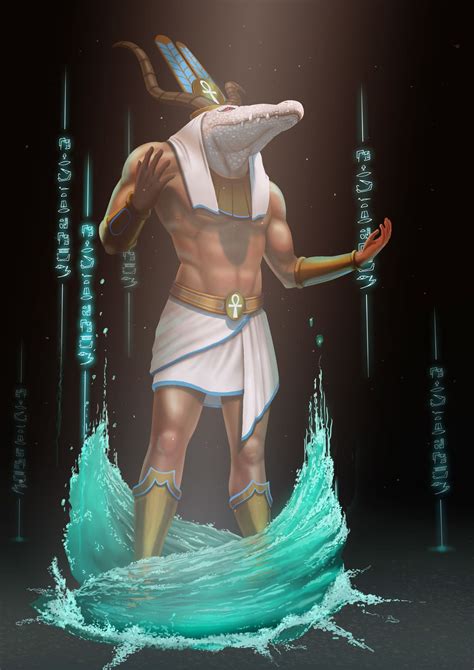 Sobek God Of Water And Other Stuff Cyrille Hurth Egyptian Mythology Egyptian Deity