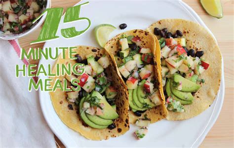 Vegan Tacos With Nectarine Salsa Recipe Mindbodygreen