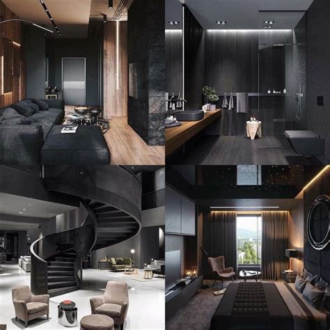 Black Tone Home In 2020 Home House Room