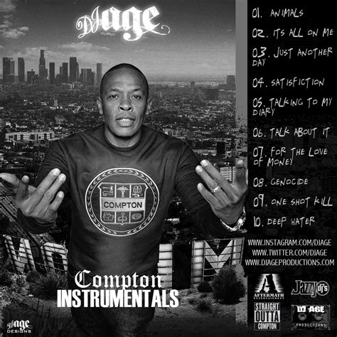 Dj Age Dj Age Presents Dr Dre Compton Album Instrumentals 2015