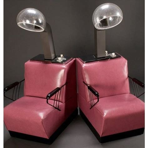 Vintage Pink Beauty Shop Dryer Chairs — Retro Renovation Found On