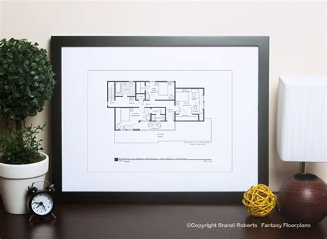 The Andy Griffith Show Layout Andy Taylors House Floor Plan 2nd Floor