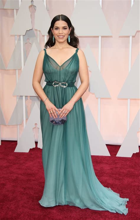 America Ferrera At The 2015 Academy Awards Best Oscars Dresses Worn