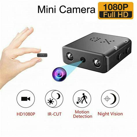 Mini Spy Camera Hd 1080p Night Vision Hidden Surveillance Security