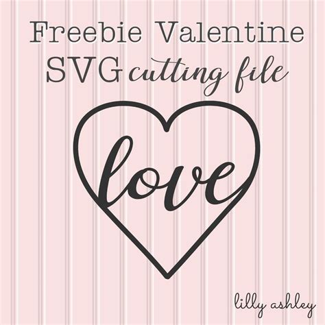 Free Valentine SVG File