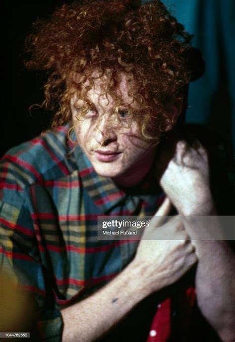 Mick Hucknall Of Simply Red On The Set Of Video Shoot For An Early
