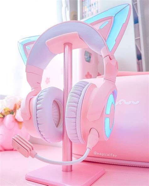 Yowu Rgb Cat Ear Headphone 4 Upgraded Wireless And Wired Gaming Headset