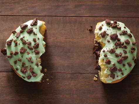 Dunkin Donuts Introduces New Mint Brownie Donut Spring Fling Donut
